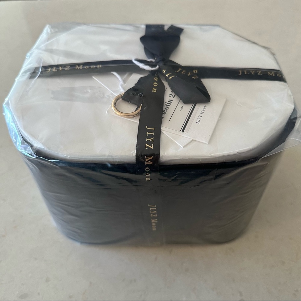 JLZY Moon Black Picotin 22 Purse Organizer- NEW